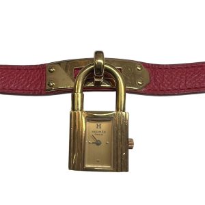 Hermès（エルメス）ケリーウォッチ　ゴールド